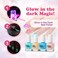 Glow in the Dark Kids Foot Spa Kit with Pedicure Kit - Kids Nail Polish Set for Ultimate Spa Experience - Girls Spa Kit