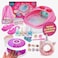 Glow in the Dark Kids Foot Spa Kit with Pedicure Kit - Kids Nail Polish Set for Ultimate Spa Experience - Girls Spa Kit