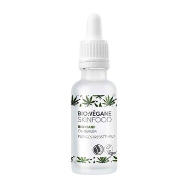 BIO:VEGANE SKINFOOD Organic Hemp Oil Serum For Stressed Skin 1.0 fl oz (30 ml)