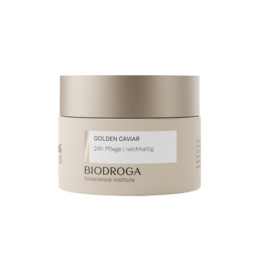 Biodroga Bioscience Institute - Golden Caviar 24h Care Rich 50 ml - Luxurious Skin Care from the Black Forest for Dry and Demanding Skin - Nourishing, Moisturising Skin Care