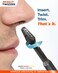 TWIZZER, Nose Hair and Ear Hair Trimmer for Men and Women, Twist and Trim Nasal Hair Removal, German Blades, Patented Design, No Electricty or Batteries