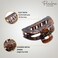 Parcelona French Elite Medium Cellulose Acetate Jaw Hair Claw Clips Durable Styling Women Hair Accessories Hair Clip for Girls (Tortoise Shell Brown)