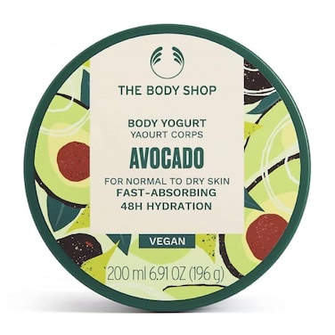 The Body Shop Avocado Body Yogurt &ndash; Body Moisturizer &ndash; For Healthy, Glowing Skin &ndash; Vegan &ndash; 6.91oz