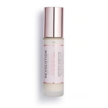 Makeup Revolution, Conceal &amp; Hydrate, Foundation, F0.2, 23ml