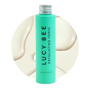 AHA PHA Exfoliating Tonic for Sensitive Skin, Glycolic Acid &amp; Fruit Acids, Gentle Daily Exfoliant, Dermatologist Approved, Certified Organic, Vegan &amp; Cruelty Free, 3.38 fl oz