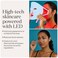 SmoothSkin LED Red Light Therapy for Face, Infrared Mask for Smoother, Firmer, Glowing Skin