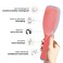 Tangle Teezer Ultimate Detangler Hairbrush for Wet &amp; Dry Hair, Eliminates Knots &amp; Reduces Breakage for All Hair Types, Apricot Blaze