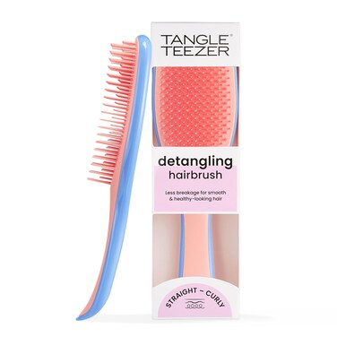 Tangle Teezer Ultimate Detangler Hairbrush for Wet &amp; Dry Hair, Eliminates Knots &amp; Reduces Breakage for All Hair Types, Apricot Blaze