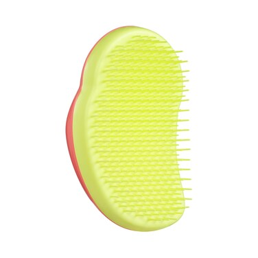 Tangle Teezer   The Original Detangling Hairbrush   Perfect for Wet &amp; Dry Hair   Two-Tiered Teeth &amp; Palm-Friendly Design   For Glossy, Frizz-Free Locks   Salmon Pink &amp; Hyper Yellow