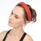 Padded Headbands Velvet Headband Puffy Sponge Thick Headbands Vintage Wide Headband for Women (Grey)