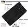 Clip in Hair Extensions Real Human Hair 120g 7pcs Human Hair Clip in Extensions 16 Inch Jet Black #1 Thickened Straight Real Hair Extensions Clip in Human Hair