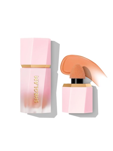 SHEGLAM Color Bloom Liquid Blush Makeup for Cheeks Matte Finish - Float On