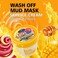AICHUN BEAUTY Ice Cream Facial Wash Off Mud Mask Oil-Control Deep Cleaning Moisturizing Exfoliation Blackhead Skin Care 100g 3.38FL. OZ (MANGO&amp;HONEY)