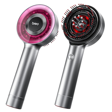 Breo Scalp3 Scalp Massaging Brush, Shiatsu Hair Scalp Massager with IPX7 Waterproof, Cordless &amp; Portable, Electric for Scalp &amp; Hair, Head, Home Relaxation