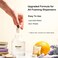 Foaming Hand Soap Tablet Refills-12 pack Makes 96 fl oz (12 x 8 fl oz Bottles)- Lemon Scented Hand Wash Soap Refills Tablets for Zero Waste Eco Friendly Cleaning Supplies
