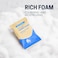 Foaming Hand Soap Tablet Refills-12 pack Makes 96 fl oz (12 x 8 fl oz Bottles)- The Ocean Breeze Hand Wash Soap Refills Tablets for Zero Waste Eco Friendly Cleaning Supplies