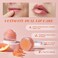 Hydrating Lip Mask &amp; Lip Scrub Set, Lip Overnight Treatment For A Softer &amp; Smoother Pout, Lip Exfoliator Scrub and Moisturizer Set With Grapefruit, Non-Sticky, Vegan &amp; Cruelty-Free
