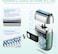 VOYOR Foil Shaver 2 in 1 Double Shavers for Men,Portable Electric Razor with Rechargeable Foil Razor Multifunction Grooming Barber Shaver IPX6 Washable Travel Shavers ER300 (Green)