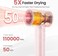 Hair Dryer, 110,000 RPM High-Speed Ionic Blow Dryer for Fast Drying, Professional Lightweight Hairdryer with Diffuser, Magnetic Nozzle, 4 Temps &amp; 2 Speeds, Low Noise for Travel &amp; Home - Pink