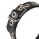 Headbands for Women,PU Headband Gothic Metal Buckle Headband Punk Headband for Washing Face Makeup Hair Accessories