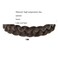 TOECWEGR Braid headband 3 Strands Synthetic Braided Hair Headbands Stretch Plaited Hair Headbands Hairpiece Fashion Girl Costume Hair Accessories