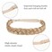 TOECWEGR Braid headband 3 Strands Synthetic Braided Hair Headbands Stretch Plaited Hair Headbands Hairpiece Fashion Girl Costume Hair Accessories