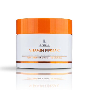 Lendan - Revitalizing Facial Mask Vitamin Forza C - 200 ml - Exfoliating and Hydrating Action - Promotes Cellular Renewal - More Radiant Skin - Anti-Aging Effect - With AHA and Aloe Vera