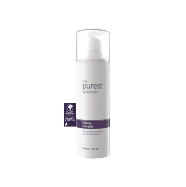 The Purest Solutions Peptide Complex Serum - Skin Rejuvenation &amp; Anti-Aging Care - Supports the Collagen Fiber Network - Anti-Wrinkle Effect - Vegan   Cruelty Free   Eco Friendly (1 fl. oz)