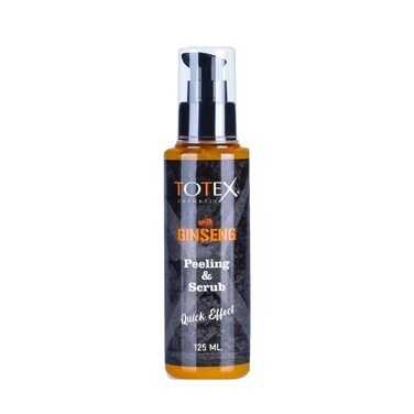 TOTEX Face Peeling &amp; Scrub Gel   Face Care Ginseng Brightening Exfoliating Clears Blackheads   Quick Effect For Dark Spot Acne 125 ml