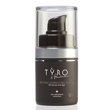 TYRO 4D Anti-Age Serum - Highly Advanced Healing And Revitalizing Serum - With An Intense Moisturizing, Anti-Wrinkle And Firming Effect - For Fighting Multiple Signs Of Skin Aging - 0.51 Oz