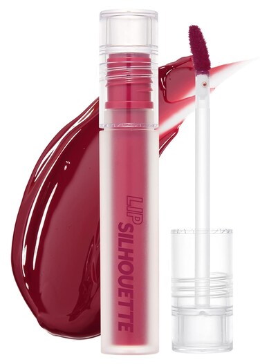 I'M MEME Gloss Tint - Lip Silhouette 07 Chic Burgundy   Highly Pigmented, Long Lasting, Hydrating &amp; Moisturizing, Light-weight, Glossy Finish, Buildable, Nourishing Crystal Clear Oil, 4ml