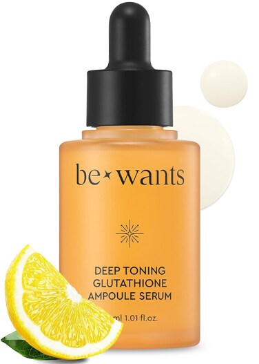 Bewants Deep Toning Glutathione Ampoule Serum, Korean Skincare with Vitamin C &amp; Calendula Extract, 1.01 fl.oz