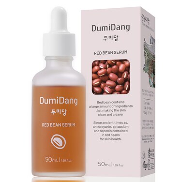 Red Bean Serum - Korean Traditional Vegan Skincare Formula, Anti-Aging &amp; Nourishing skin with Fermented Red Bean Extract and Kelp Extracts, 50mL   1.69fl. oz