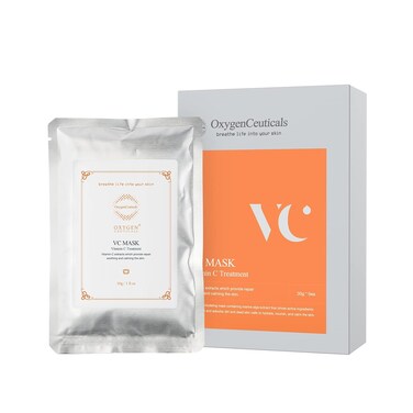 VC Mask &ndash; Premium Vitamin C Peel-Off Algae Mask for Purifying Treatment (30g x 5 packs)