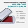 BRAYE Lipsleek Lip Balm, Monochromatic Cream Blush 2-in-1 Face Makeup, Hydrating &amp; Mood Buildable, Vegan + Cruelty-Free Glow for Cheeks l 08 Roughly