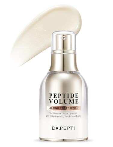 DR.PEPTI Peptide Volume Lifting Pro Essence   Hyaluronic Acid Face Serum for Glowing Skin   Korean Skincare Essence Collagen Serum for Face   K Beauty Hydrating Serum Facial Essence 1.01 fl oz