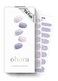 ohora Semi Cured Gel Nail Strips (N Afterglow) - Blue, Glitter, Works with Any UV/LED Lamps, Salon-Quality, Long Lasting, Easy to Apply &amp; Remove - Includes 2 Prep Pads, Nail File &amp; Wooden Stick