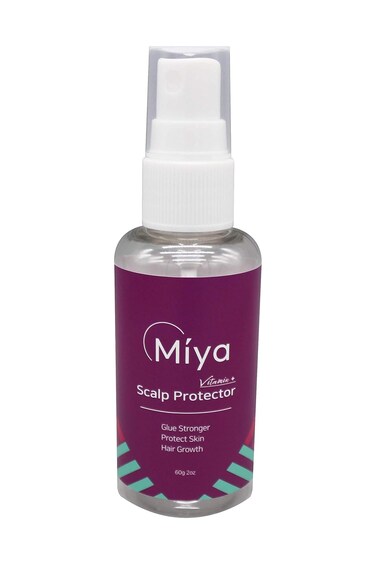 Miya Lace Wig Glue Scalp Protector 2oz&ndash; Adhesive Bond Protector 60ml, Lace Wig Glue Primer&ndash; Edges Safe, Glue Stronger, Strong Hold&ndash; Invisible Easy to Apply