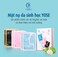 Yose Bio Mask Vegan Coconut Water Mask Sheet Hydration and Moisture Skin Rejuvenation Revitalization and Brightening Anti Aging Mat Na Sinh Hoc Yose Bio - (6 Packs/Box)