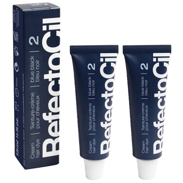 RefectoCil Cream Hair Dye 2-Pack &ndash; Professional Hair Tint for Long-Lasting Color