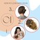 CAISHA 18" Hairpiece Ponytail Extensions Voluminous Wavy Chocolate Brown PH20