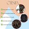 CAISHA 18" Hairpiece Ponytail Extensions Voluminous Wavy Chocolate Brown PH20