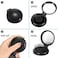 6PCS Folding Travel Mirror Hair Brushes Portable Pocket Round Mini Hair Brush Small Purse Massage Hairbrush Comb Makeup Mirror for Women and Girls, Gym, Trip, School Camping