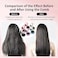 6PCS Folding Travel Mirror Hair Brushes Portable Pocket Round Mini Hair Brush Small Purse Massage Hairbrush Comb Makeup Mirror for Women and Girls, Gym, Trip, School Camping