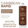 SunFX Caribbean Rapid - All Natural Spray Tanning Solution(1L/33.8 fl oz, DARK SUMMER)