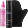 b.tan Violet Self Tan Foam &amp; Face Mist Kit   Lovers Bundle - Dark Sunless Tanning Mousse, Bronzing Glow Gradual Facial + Body Spray, Mitt Applicator, 1 Hour Express, No Fake Tanner Smell, 6.7 Fl Oz
