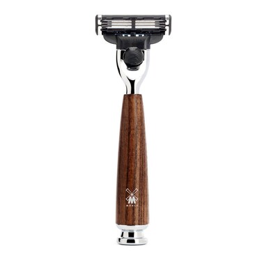 M&Uuml;HLE RYTMO Steamed Ash 3-Blade Razor
