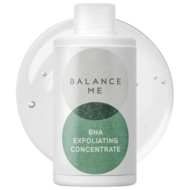 Balance Me BHA Exfoliating Concentrate, Exfoliating BHA Toner for Face, with Hyaluronic Acid, 180 ml