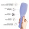 Tangle Teezer Ultimate Detangler Hairbrush for Wet &amp; Dry Hair, Eliminates Knots &amp; Reduces Breakage for All Hair Types, Sweet Lavender