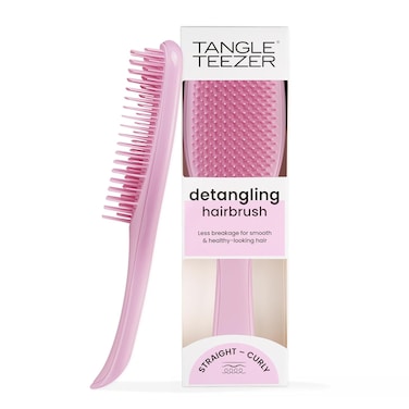 Tangle Teezer Ultimate Detangler Hairbrush for Wet &amp; Dry Hair, Eliminates Knots &amp; Reduces Breakage for All Hair Types, Amazon Exclusive Rosebud